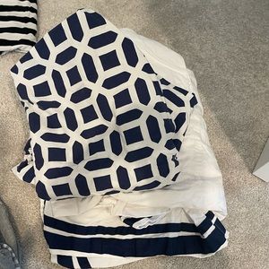 Pottery Barn Sheet and Crib Skirt